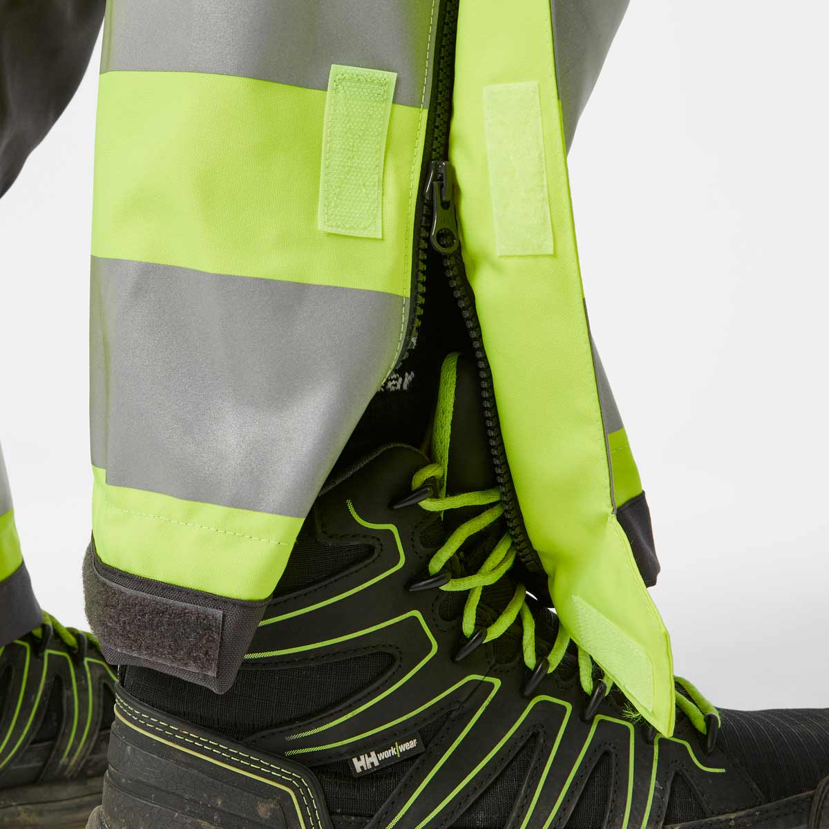       Helly-Hansen-Alna-2.0-Hi-Vis-Waterproof-Shell-Construction-Bib-Pant-Class-2-Hem