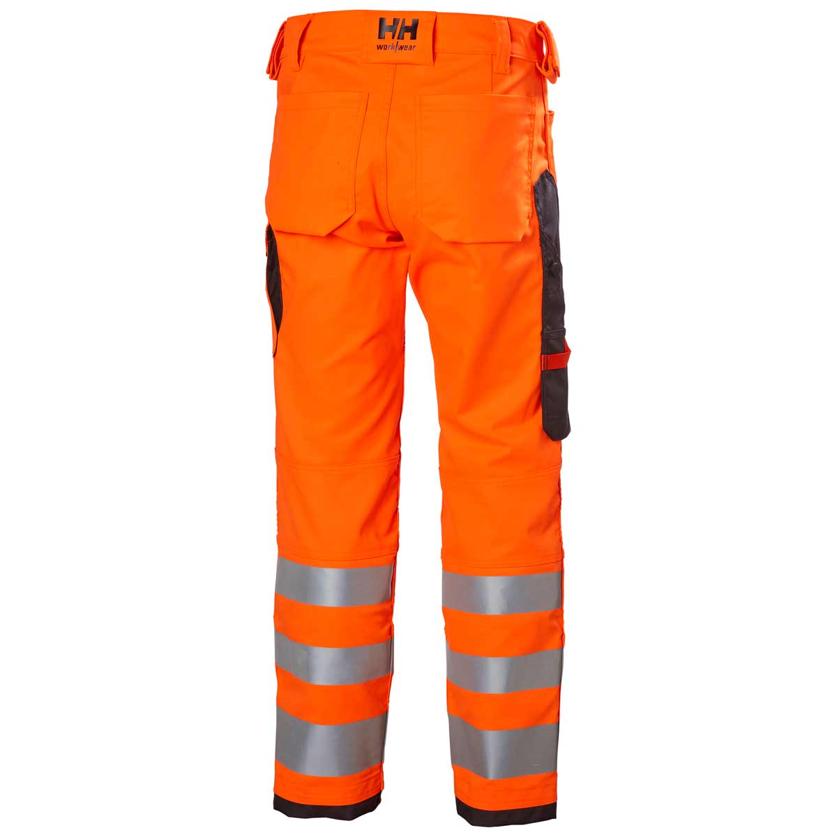       Helly-Hansen-Alna-2.0-Hi-Vis-Work-Pant-Class-2-Orange-Rear