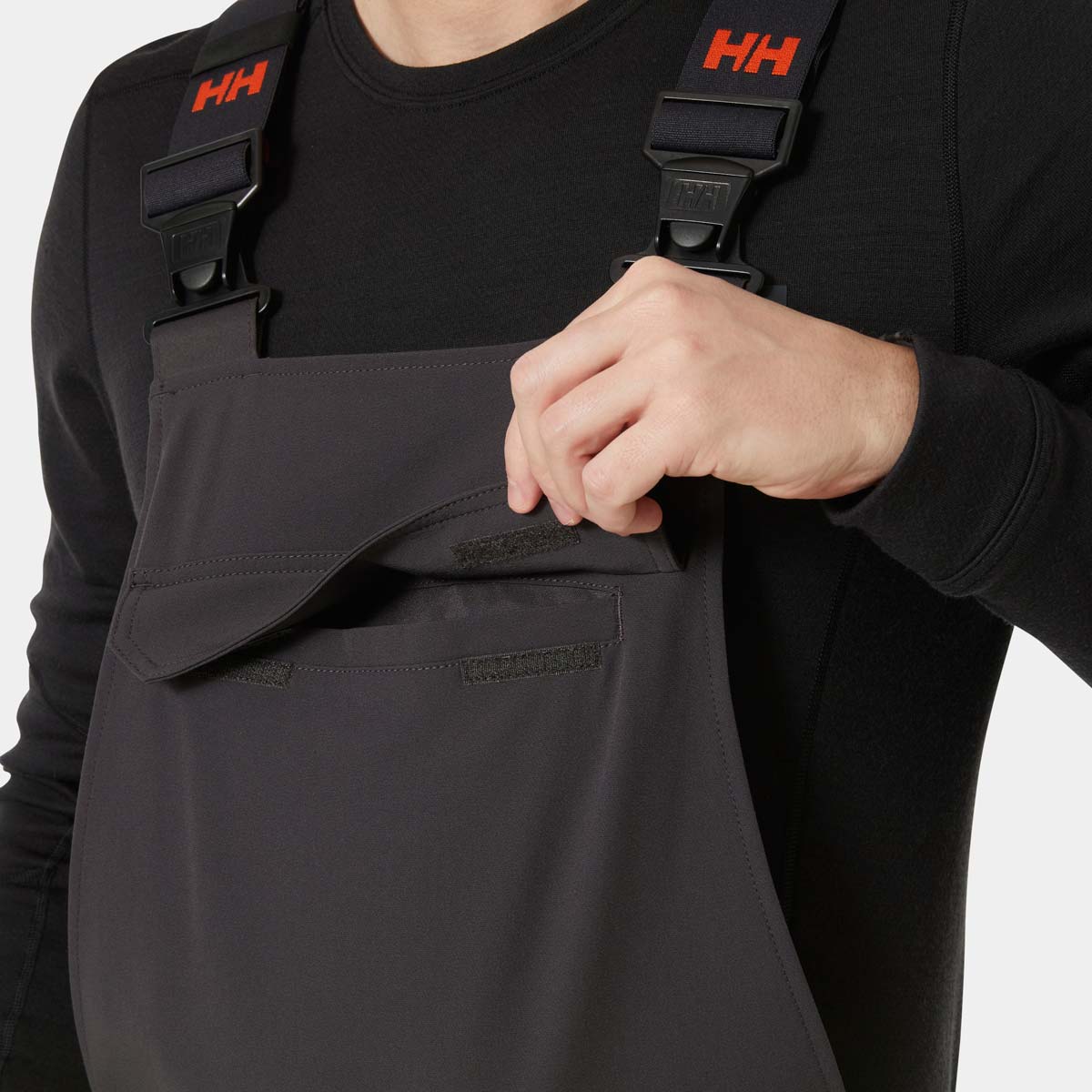 Helly Hansen Alna 4X Work Bib CL2 - Front Pocket