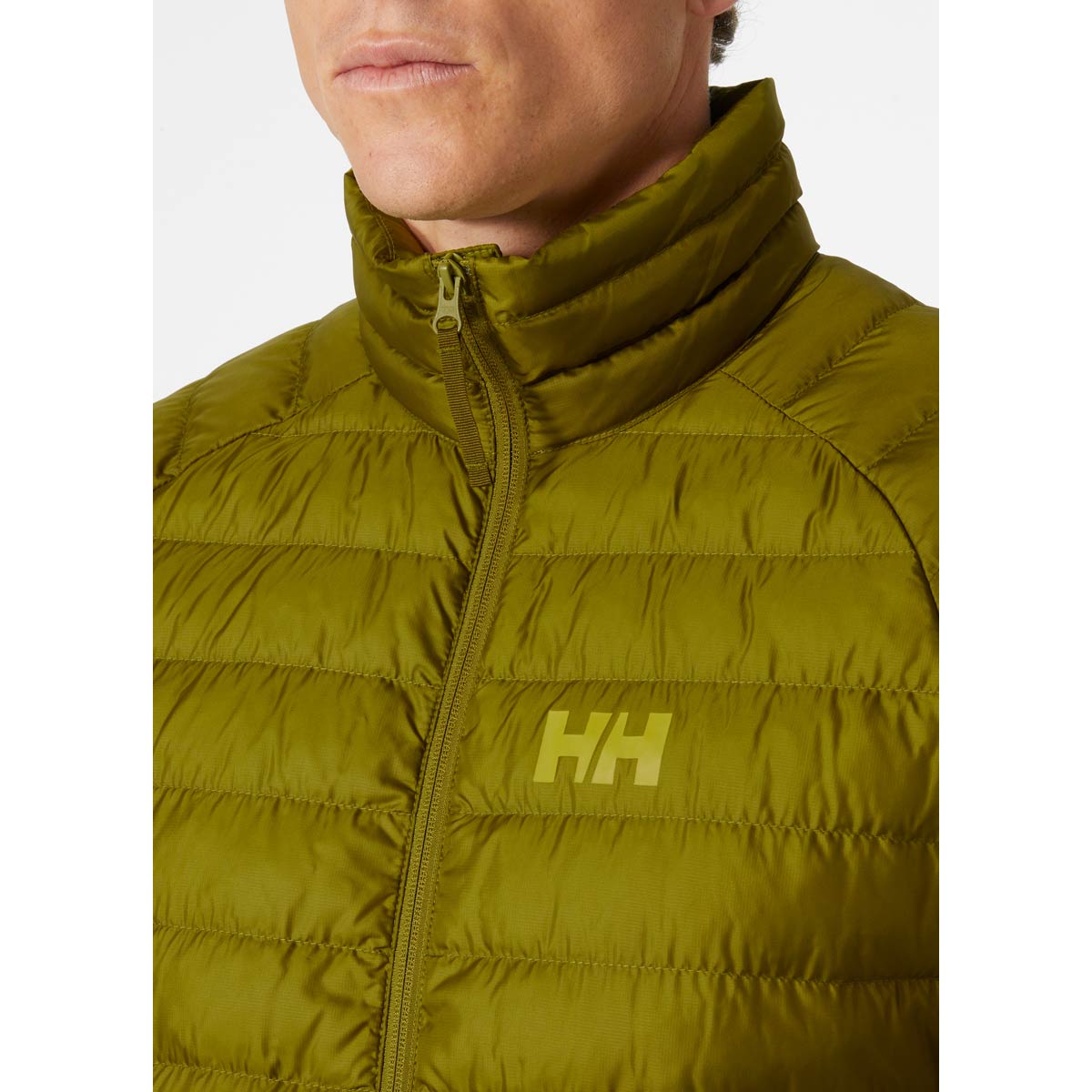 Helly-Hansen-Banff-Insulator-Mens Bright Moss Jacket