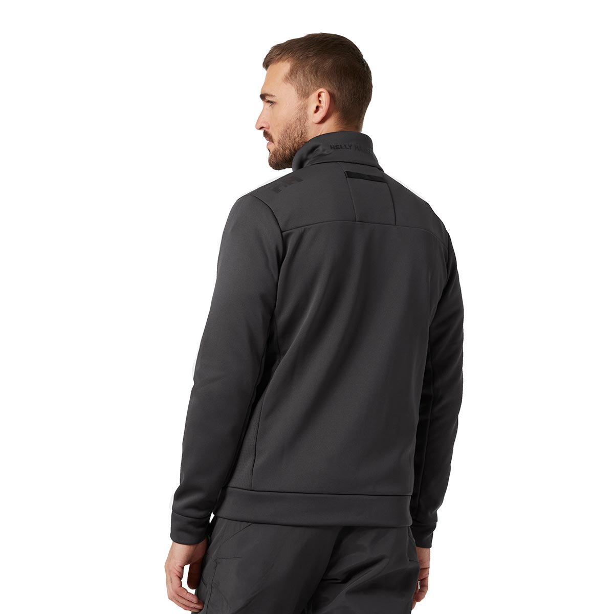 Helly Hansen Crew Fleece Jacket Ebony Rear