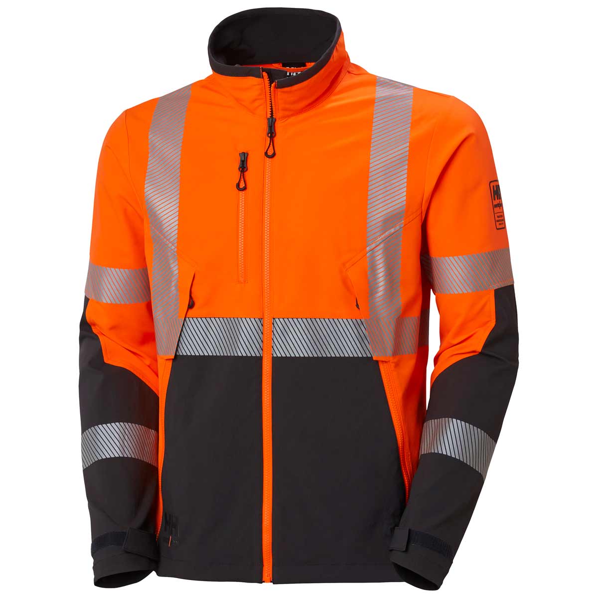     Helly-Hansen-ICU-BRZ-Jacket-Orange-Ebony-Front