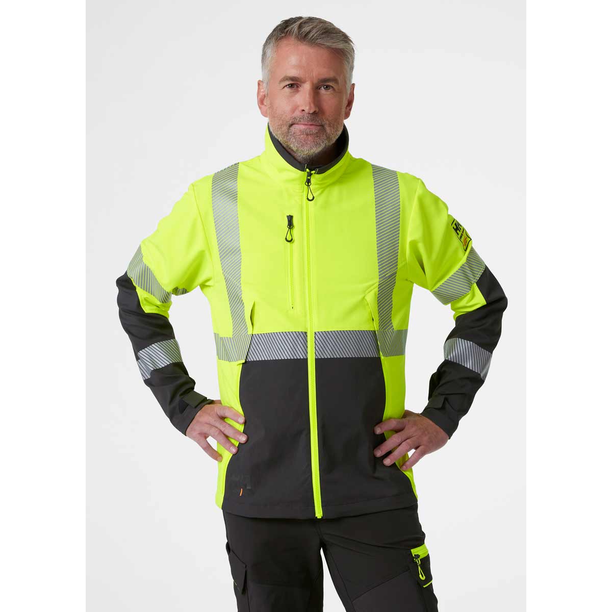     Helly-Hansen-ICU-BRZ-Jacket-Yellow-Ebony-Onbody