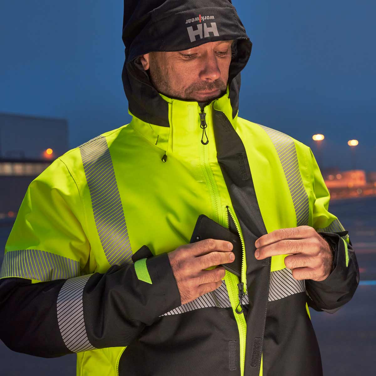 Helly Hansen ICU Hi Vis Winter Jacket