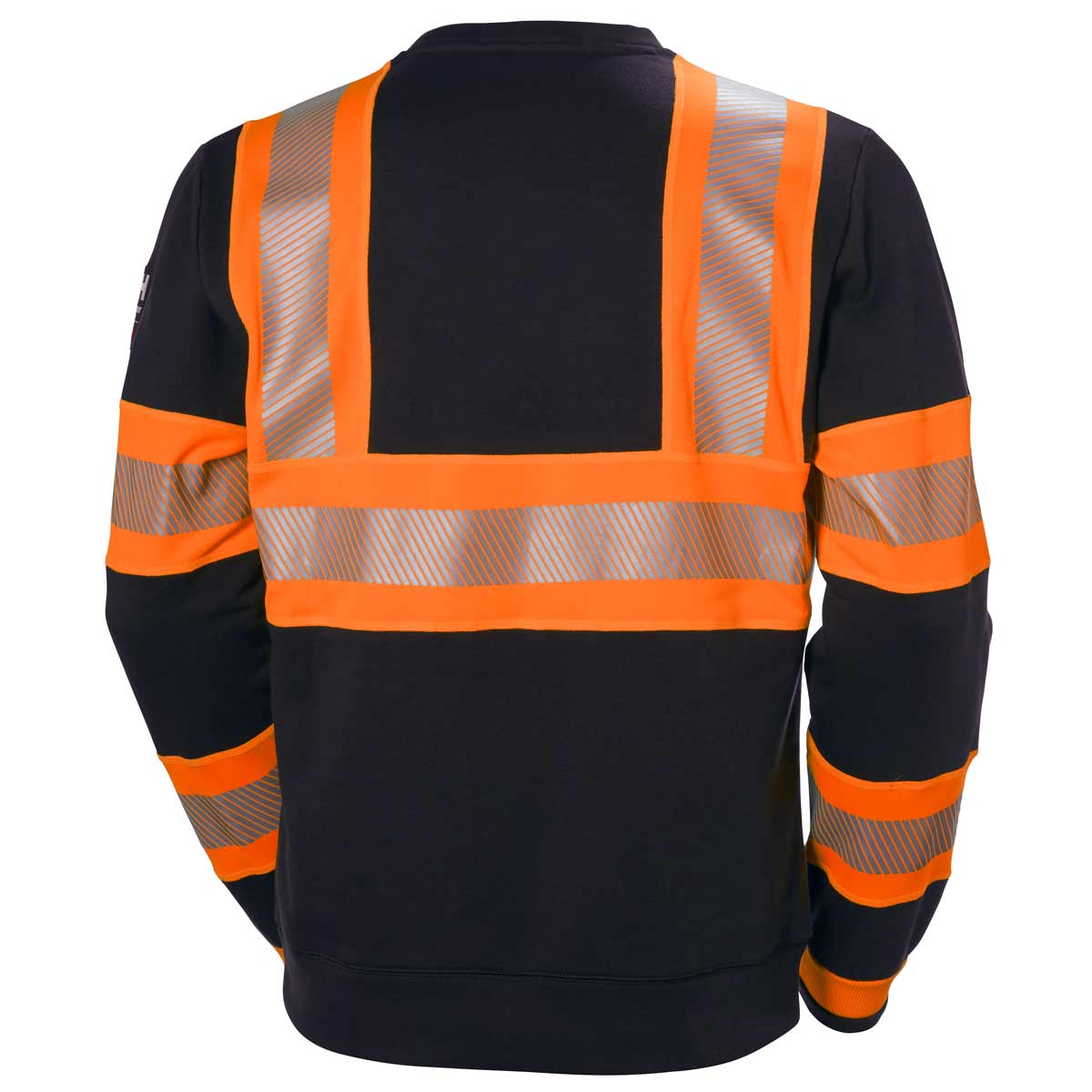    Helly-Hansen-ICU-Sweatshirt-Orange-Rear