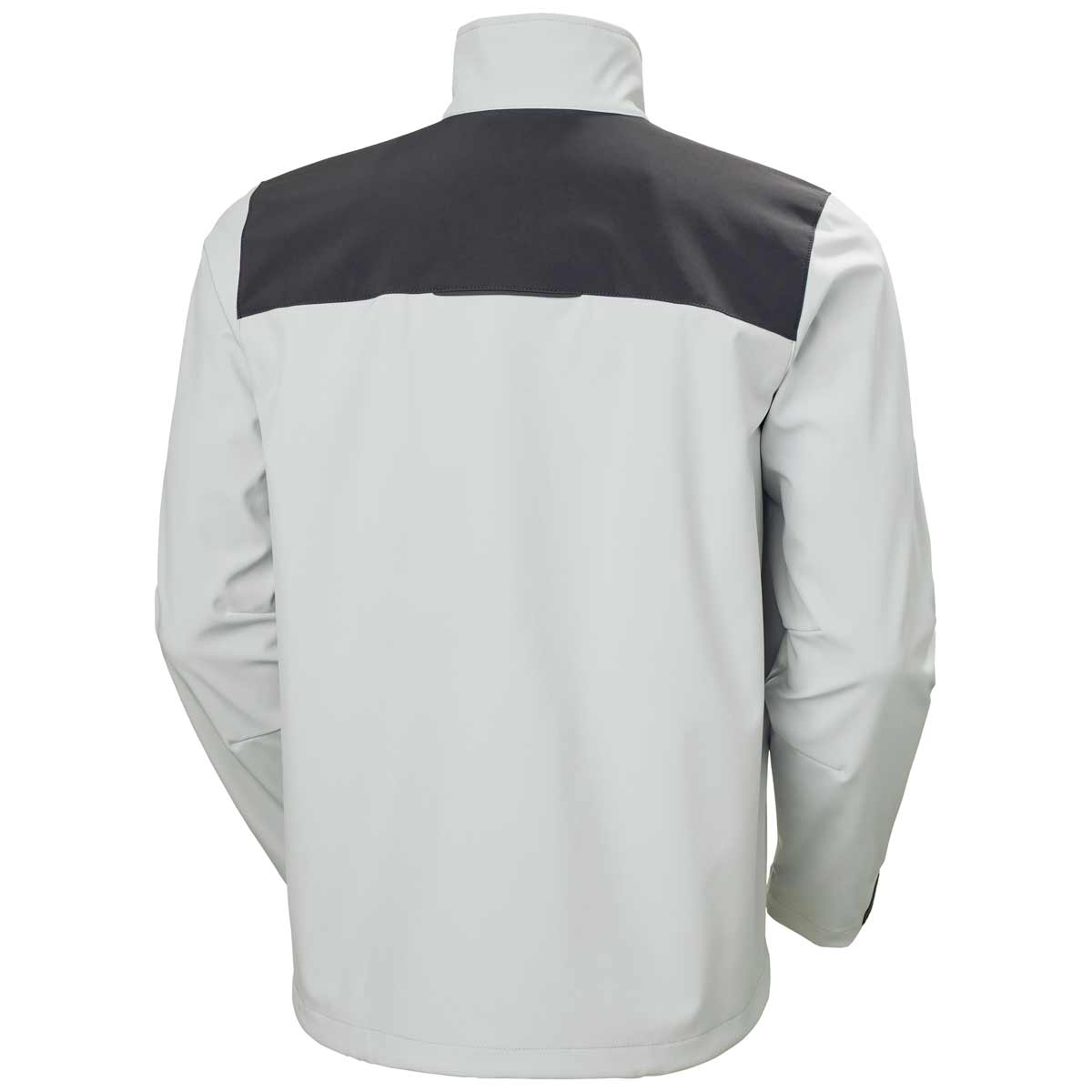     Helly-Hansen-Manchester-2.0-Softshell-Jacket-Grey-Fog-Rear-