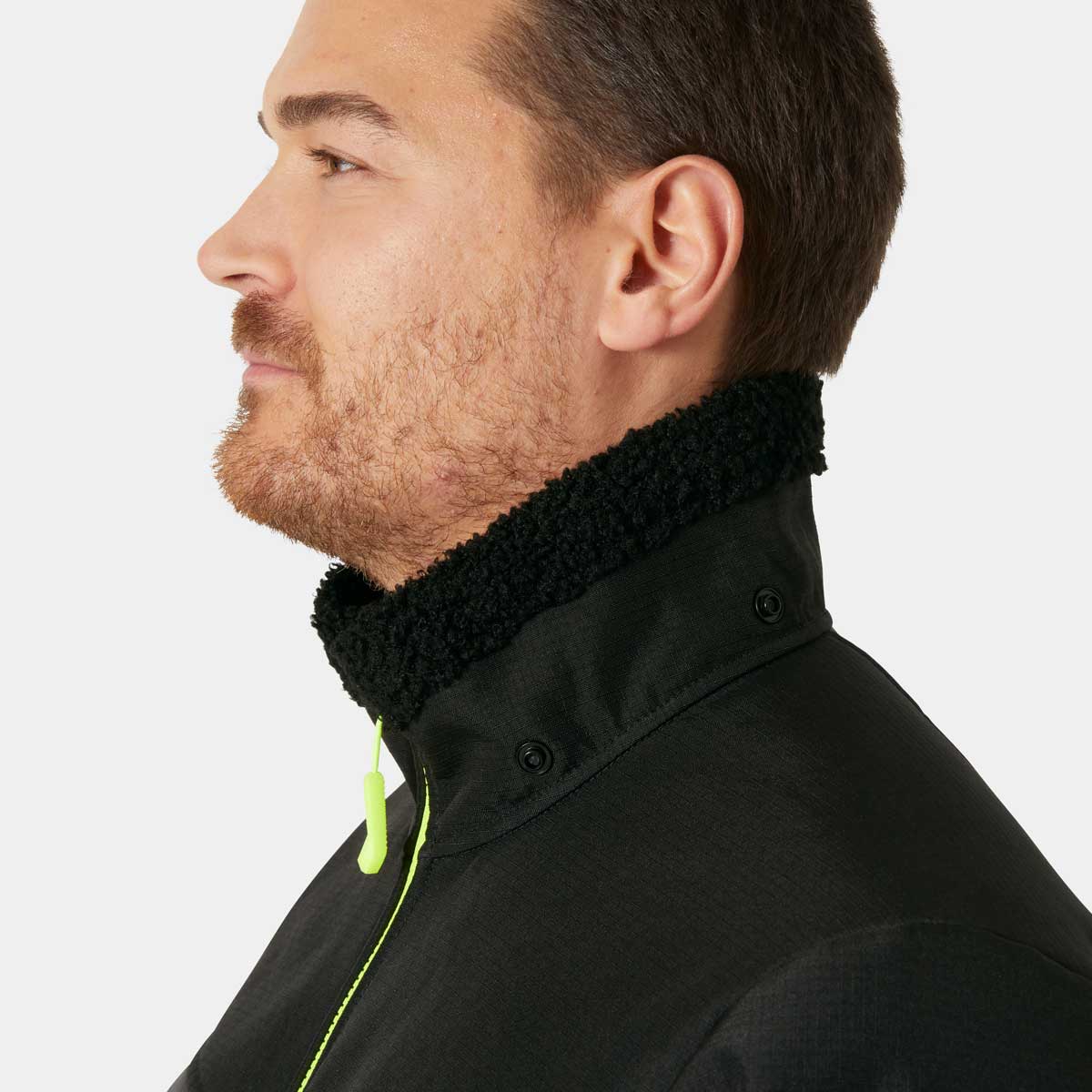 Helly Hansen Oxford Winter Softshell Jacket - collar detail