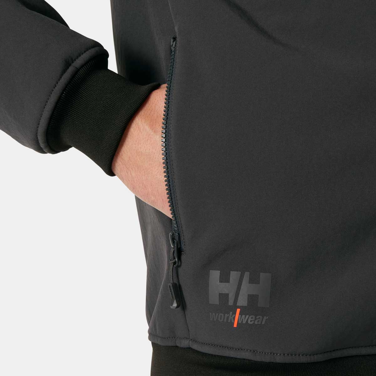 Helly Hansen Oxford Winter Softshell Jacket - pocket detail