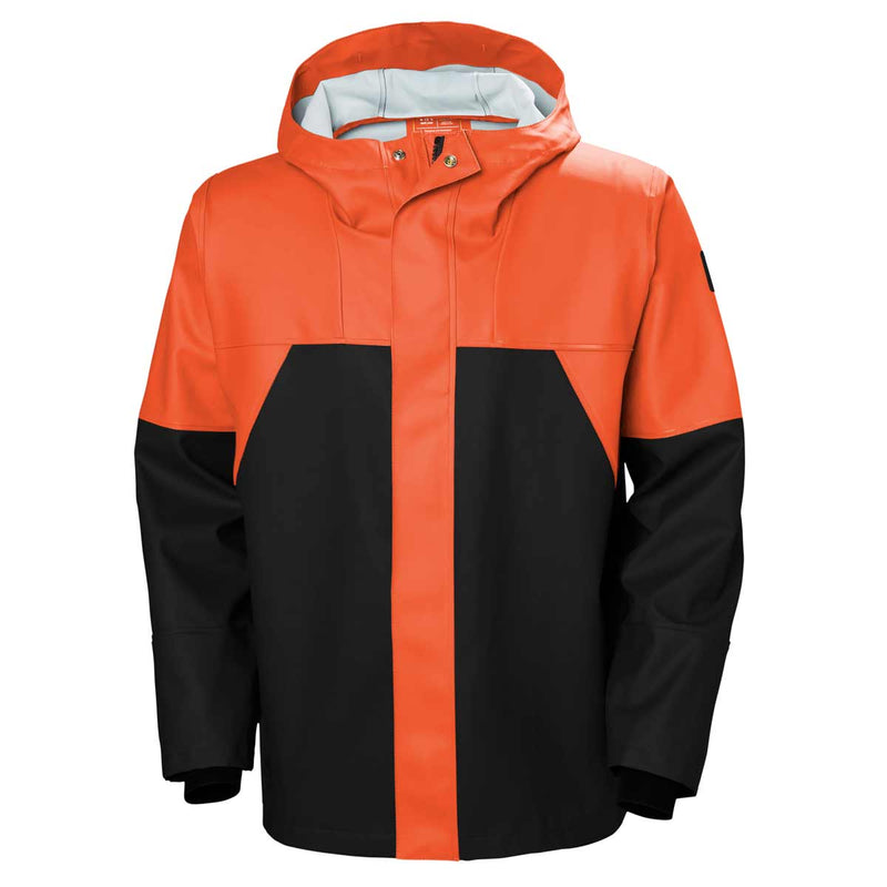Helly Hansen Storm Waterproof Rain Jacket Orange 