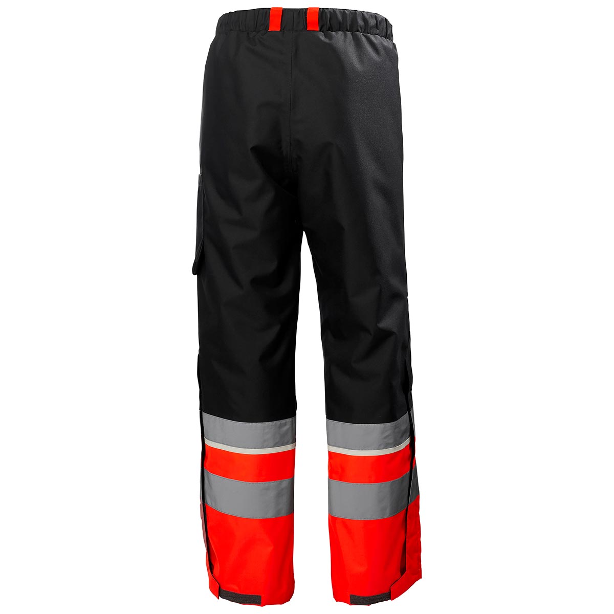    Helly-Hansen-UC-ME-Winter-Pant-Class-1-Hi-Vis-Red---Ebony-Rear