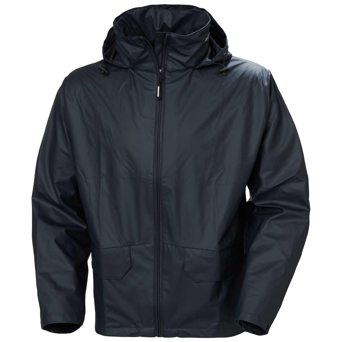 Helly-Hansen-Voss-Rain-Jacket-Navy-Front