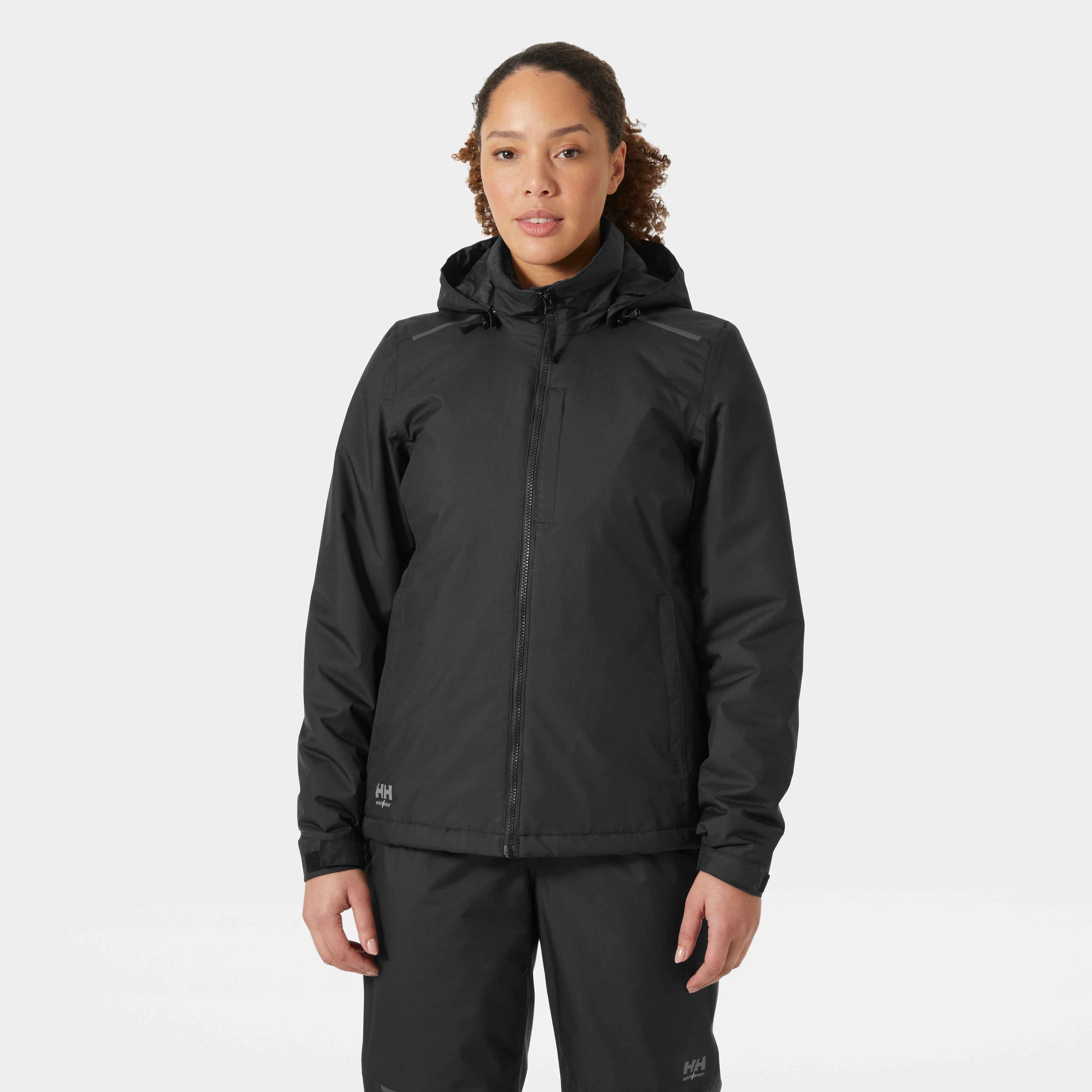 Helly Hansen Women Manchester 2.0 Winter Jacket - black on model