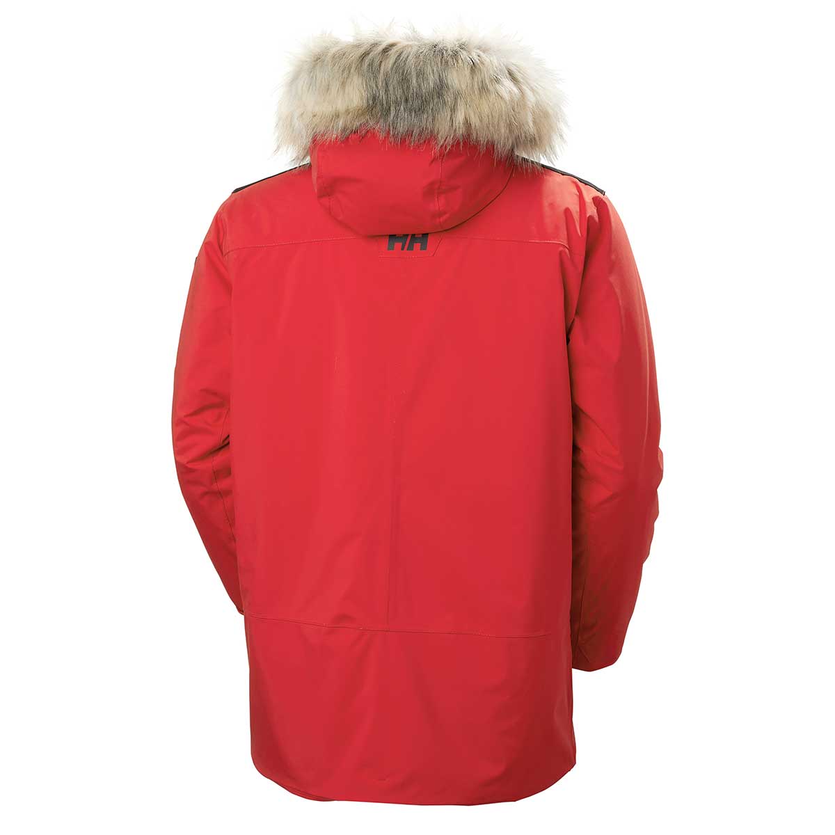 Helly Hanson Reine Parka Red Rear