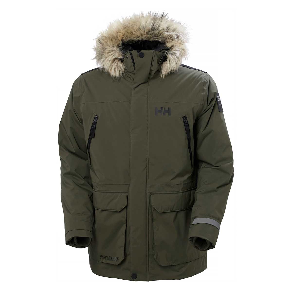 Helly Hanson Reine Parka Utility Green