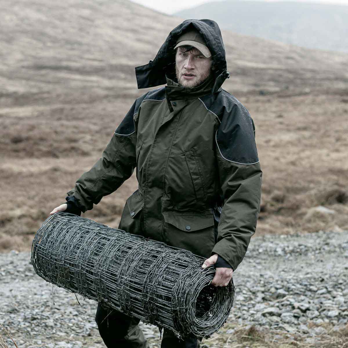 Hoggs of Fife Field Tech Waterproof Jacket - lifestyle