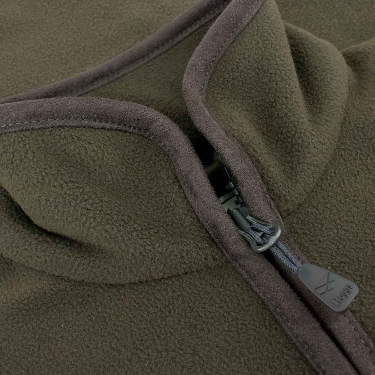 Hoggs of Fife Ghillie II W/P Fleece Jacket - green detail