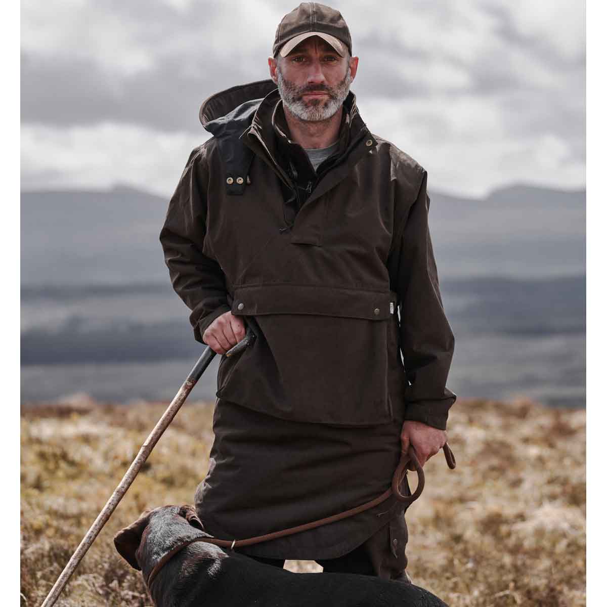 Hoggs of Fife Struther Trilaminate Long Smock - lifestyle