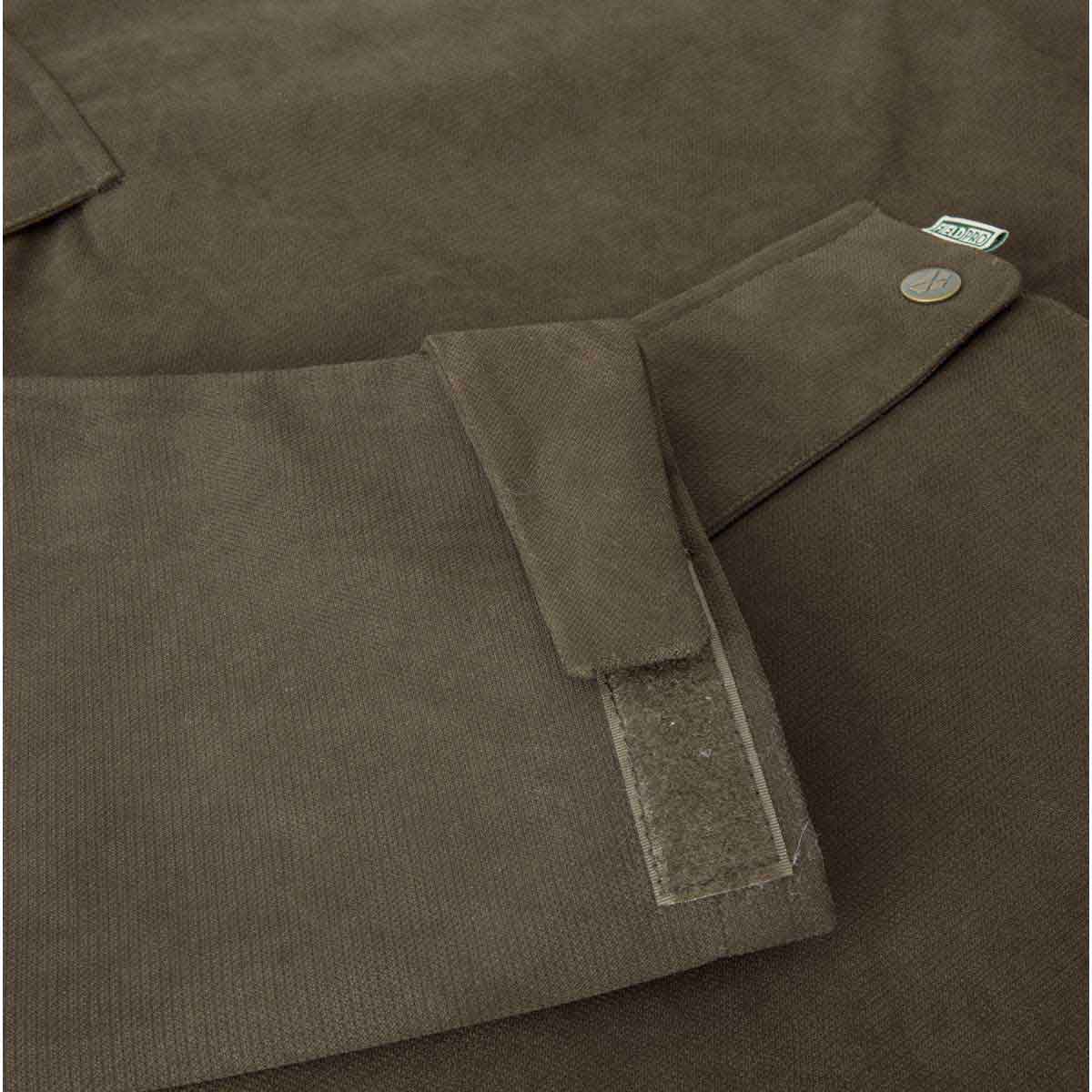 Hoggs of Fife Struther Trilaminate Long Smock - velcro cuff detail