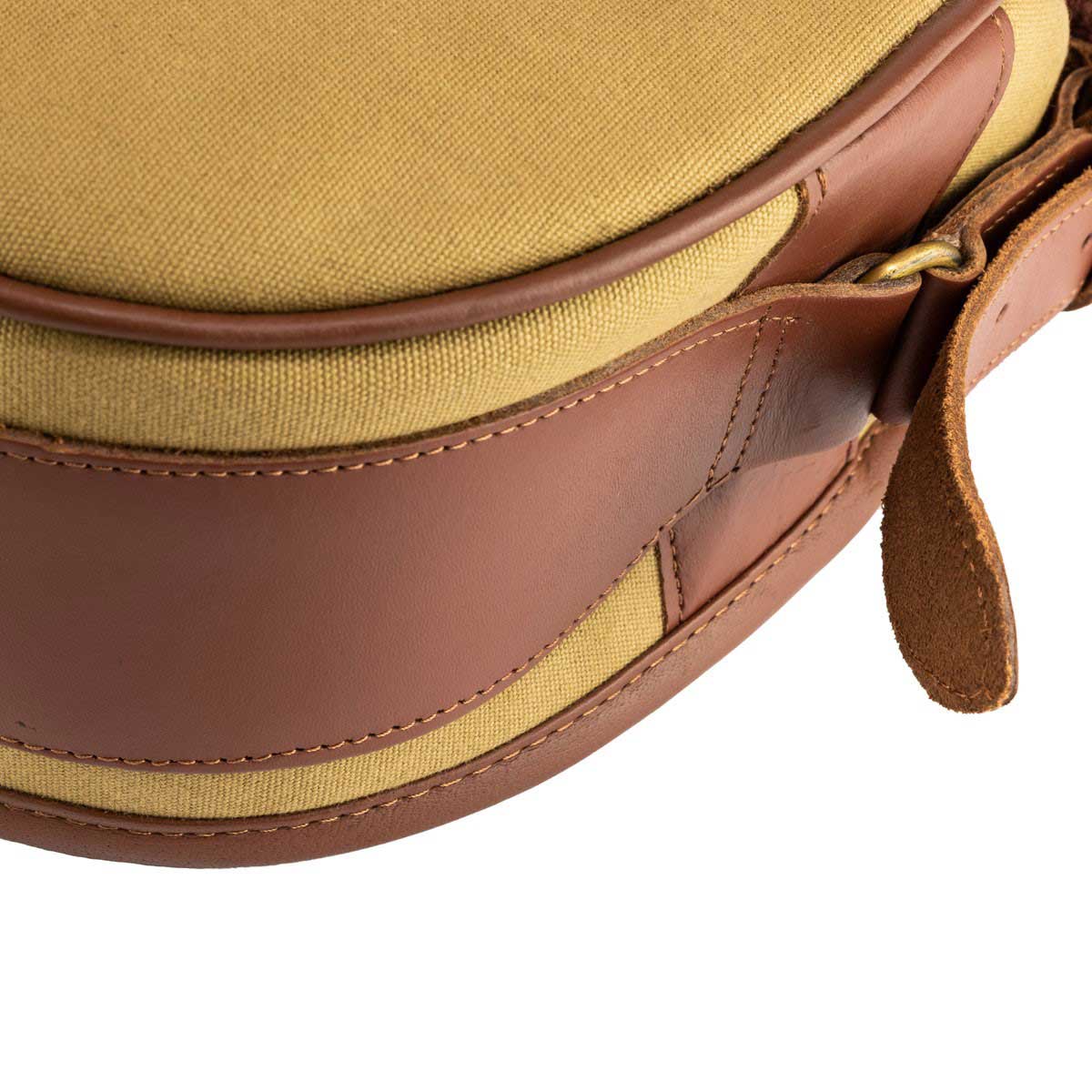 Jack Pyke Canvas Cartridge Bag - fawn leather