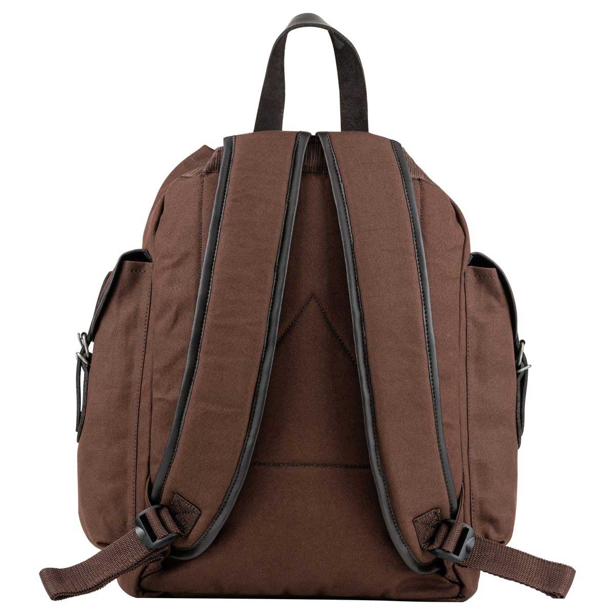 Jack Pyke Canvas Day Pack - brown rear