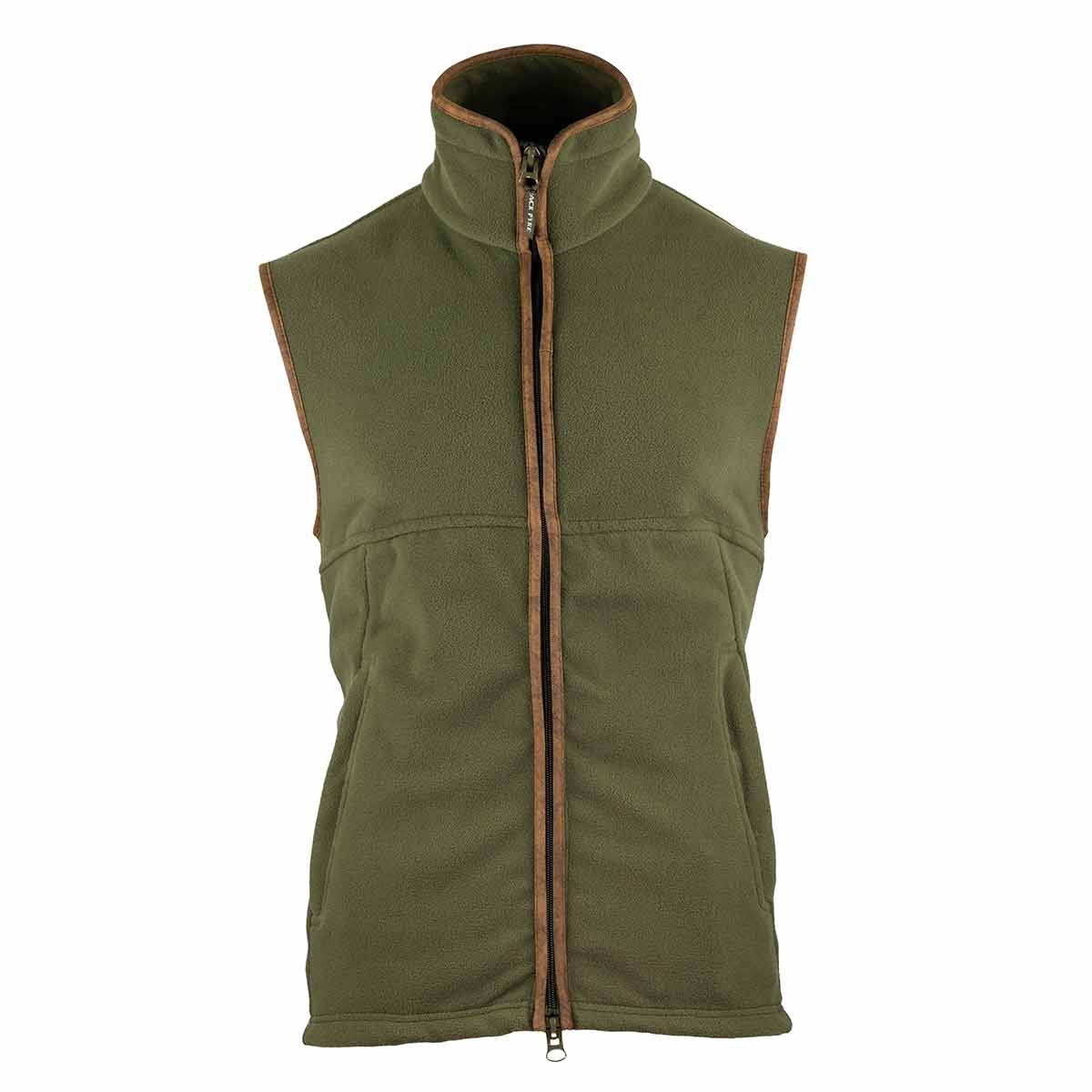 Jack Pyke Countryman Green Fleece Gilet (Light Olive)