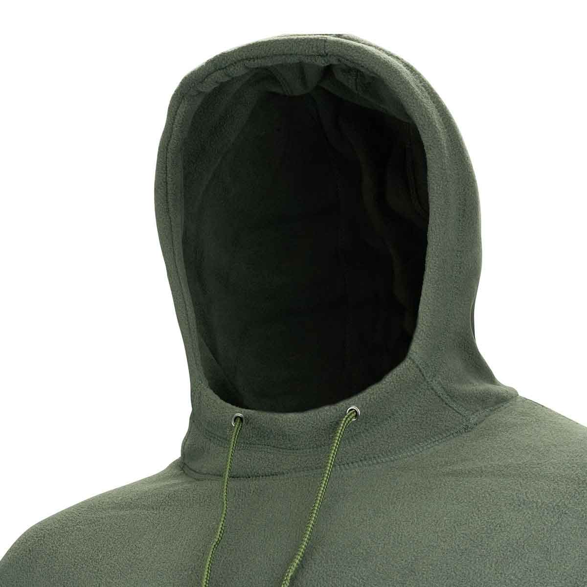 Jack Pyke Fieldman Fleece Hoodie - green hood