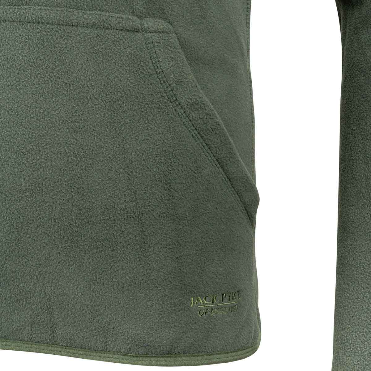 Jack Pyke Fieldman Fleece Hoodie - green pocket