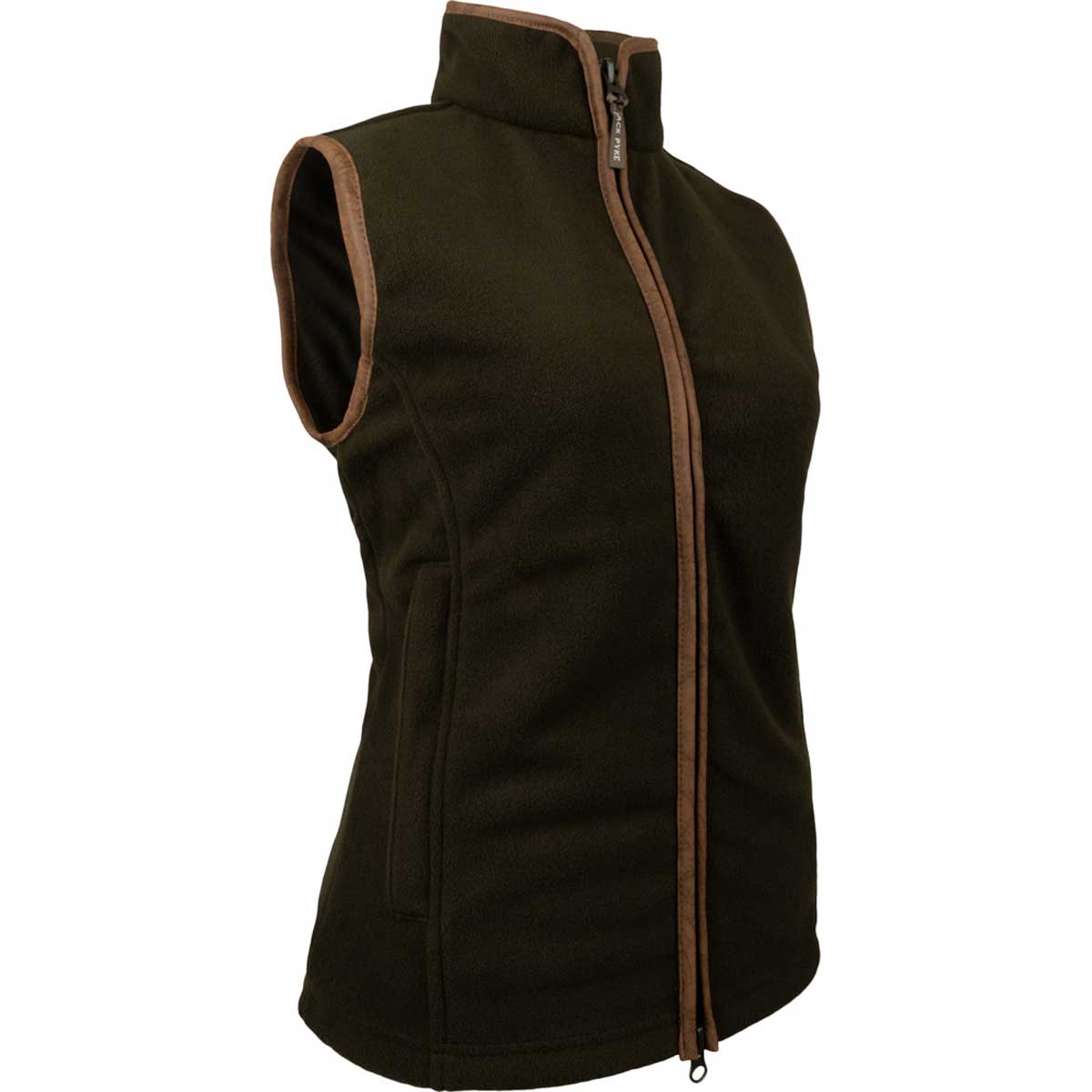 Jack Pyke Ladies Countryman Fleece Gilet - Dark Olive