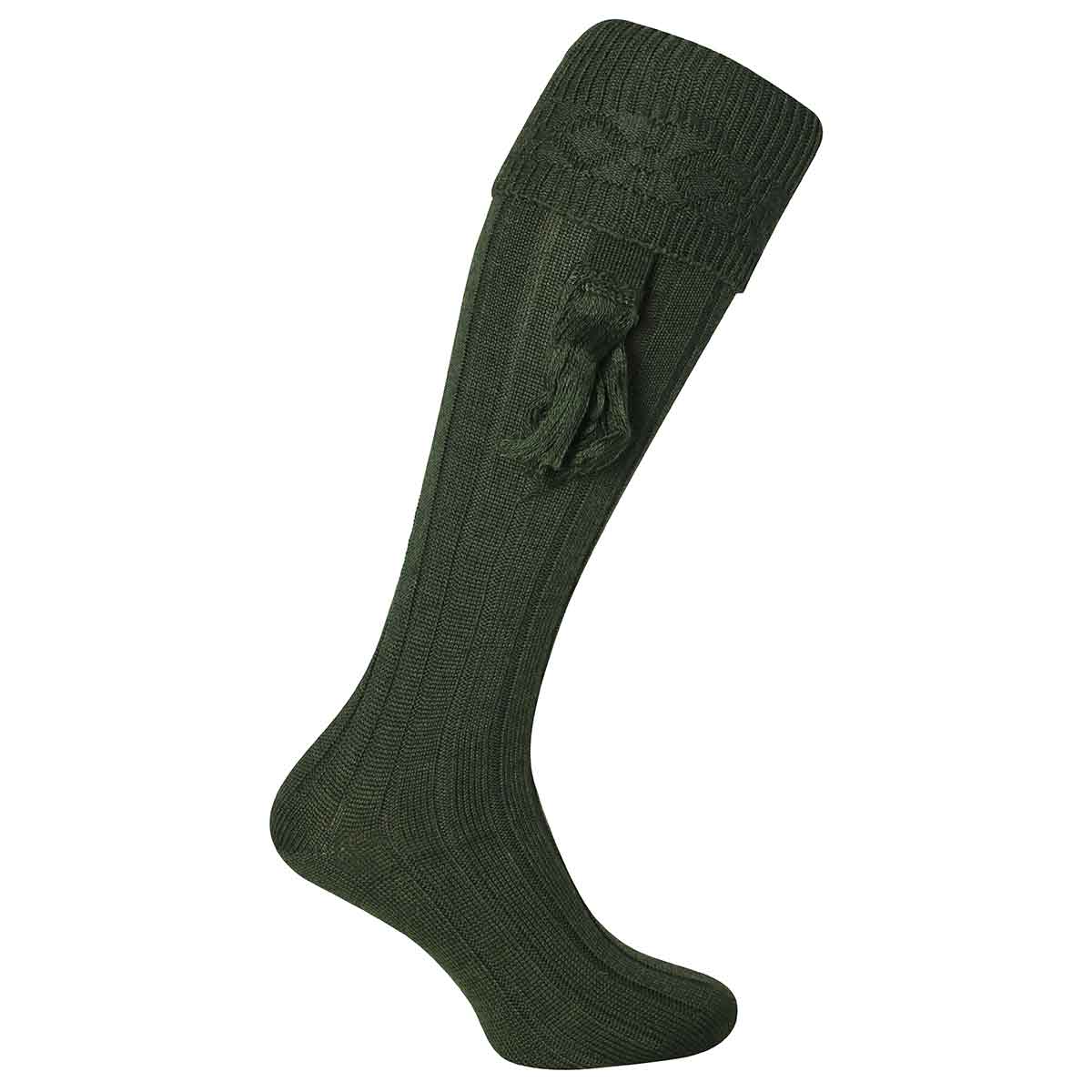 Jack Pyke Plain Shooters Socks Green