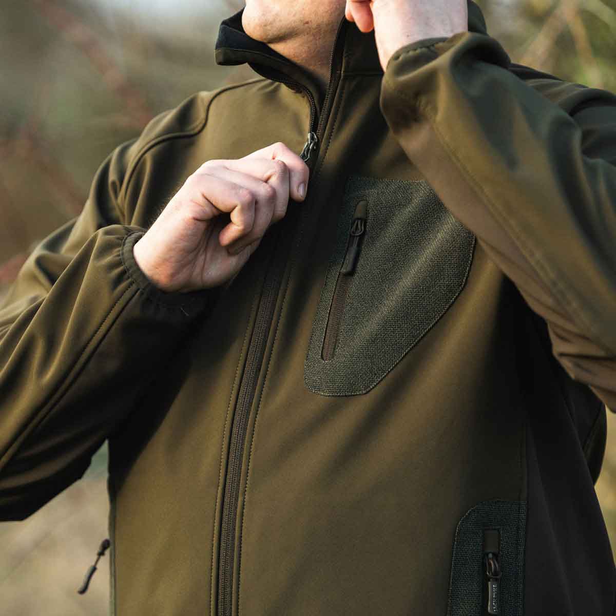 Jack Pyke Weardale Softshell Jacket - on model