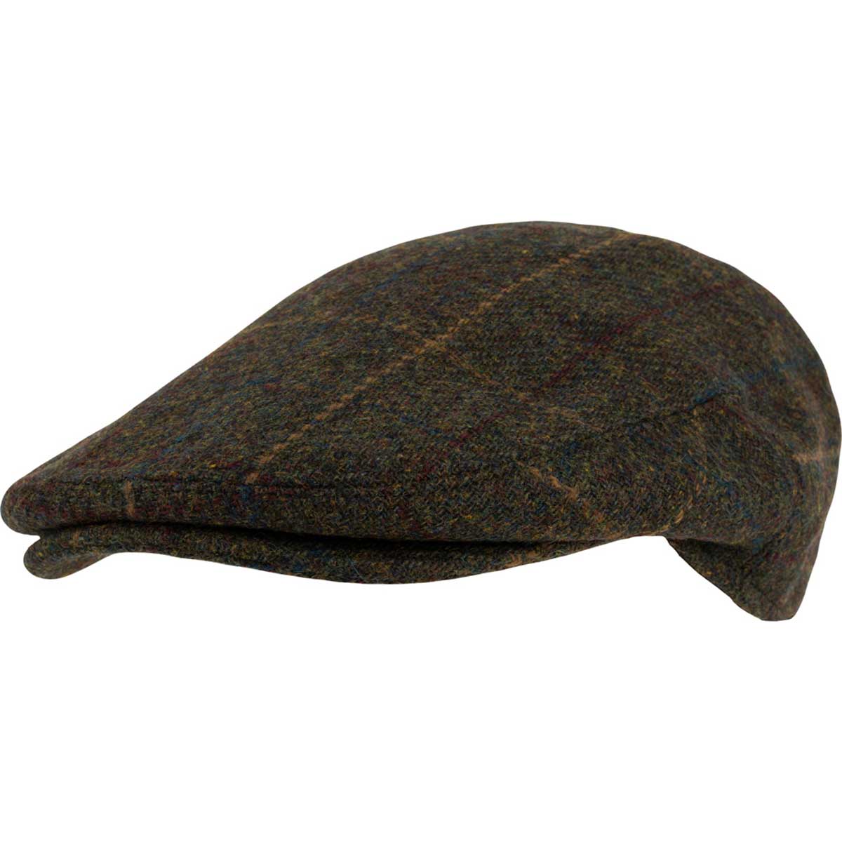 Jack Pyke Wool Blend Flat Cap - brown