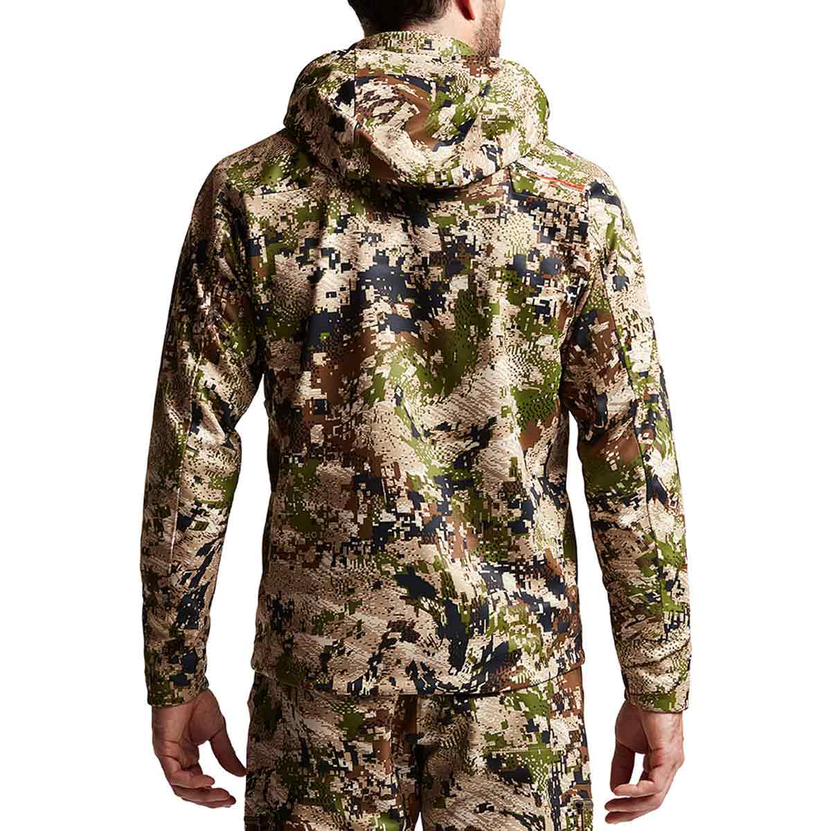 Sitka Jetstream Optifade Subalpine Men's Shooting Jacket - Back on model