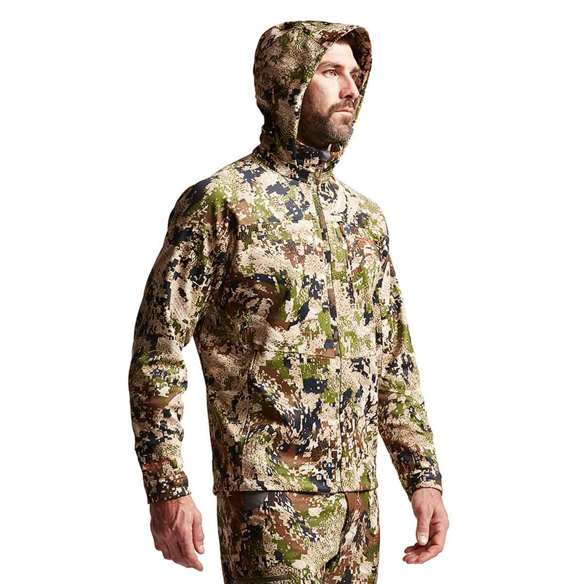 Sitka Jetstream Optifade Subalpine Men's Shooting Jacket - on model