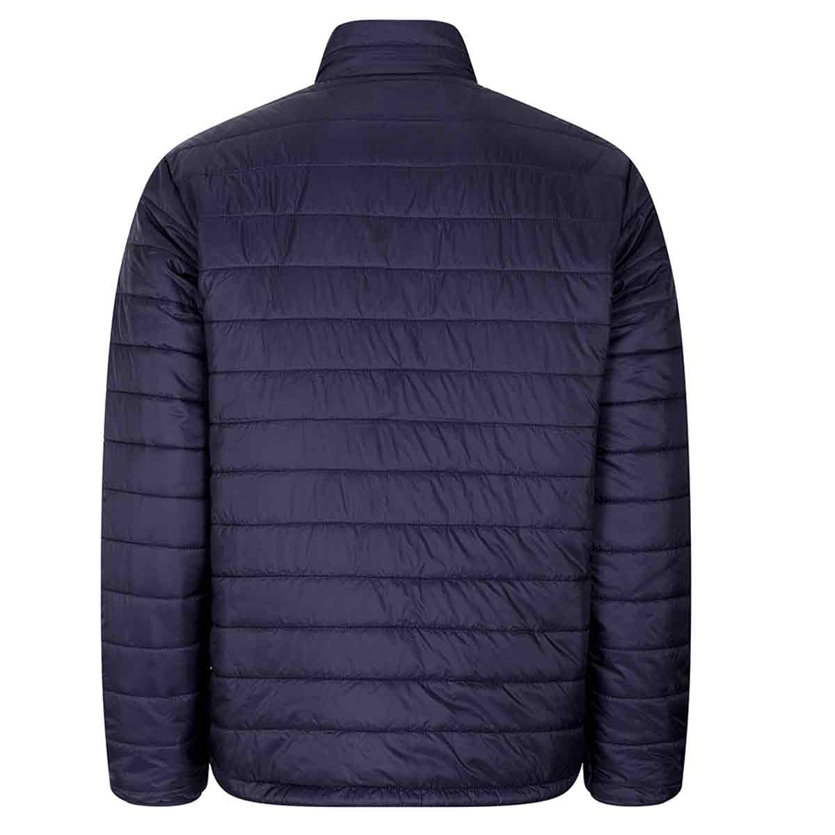 Hoggs of Fife Kingston Lightweight Quilted Jacket - Navy/Merlot