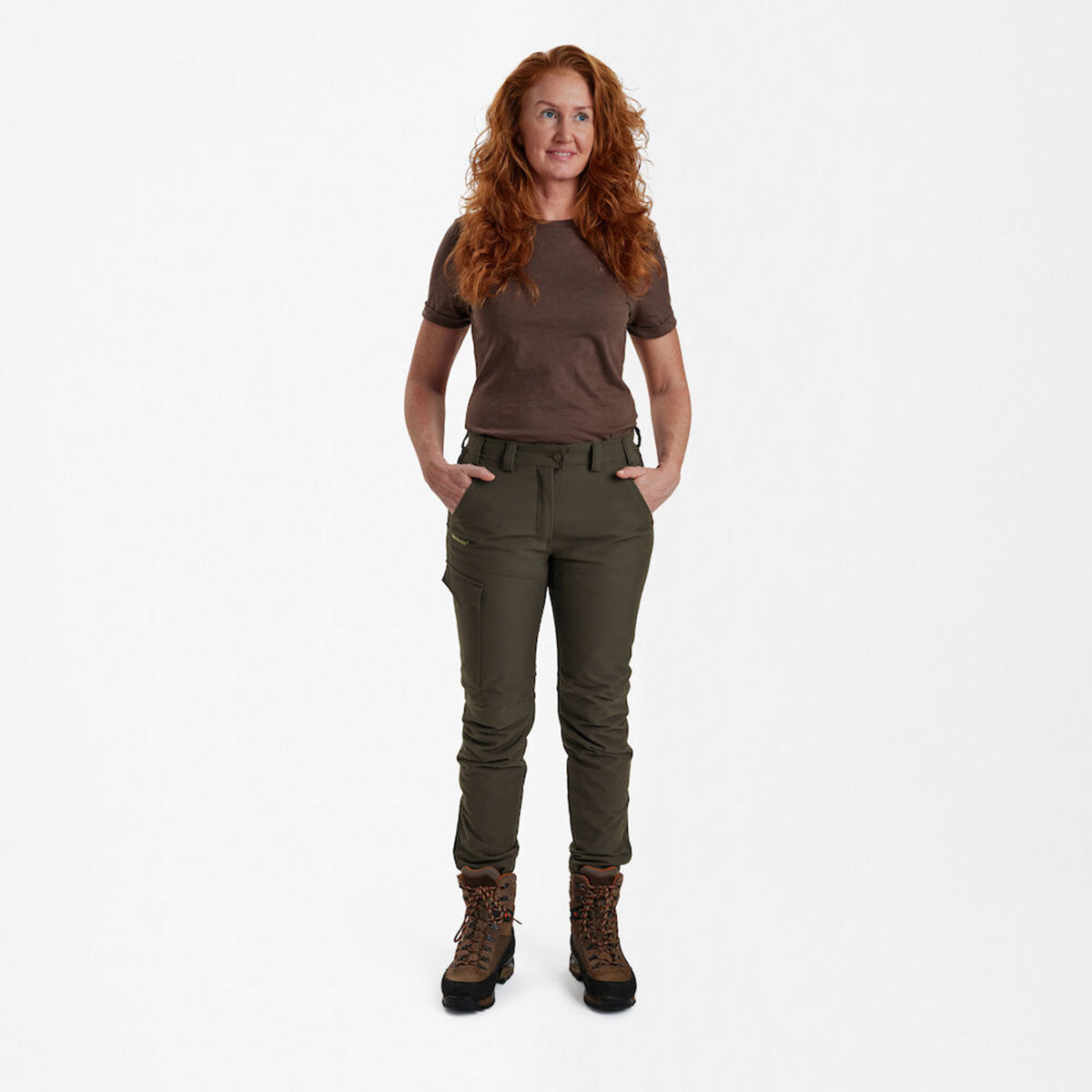 Deerhunter Lady Ann Extreme Boot Trousers With Membrane - On Model