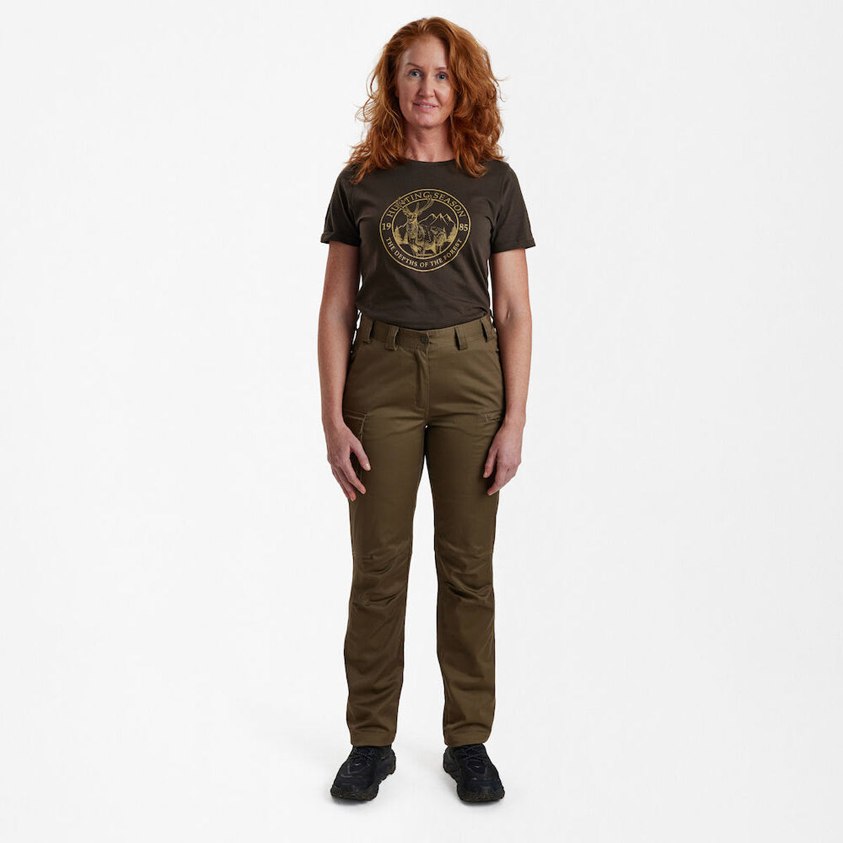 Deerhunter Lady Traveller trousers - On Model