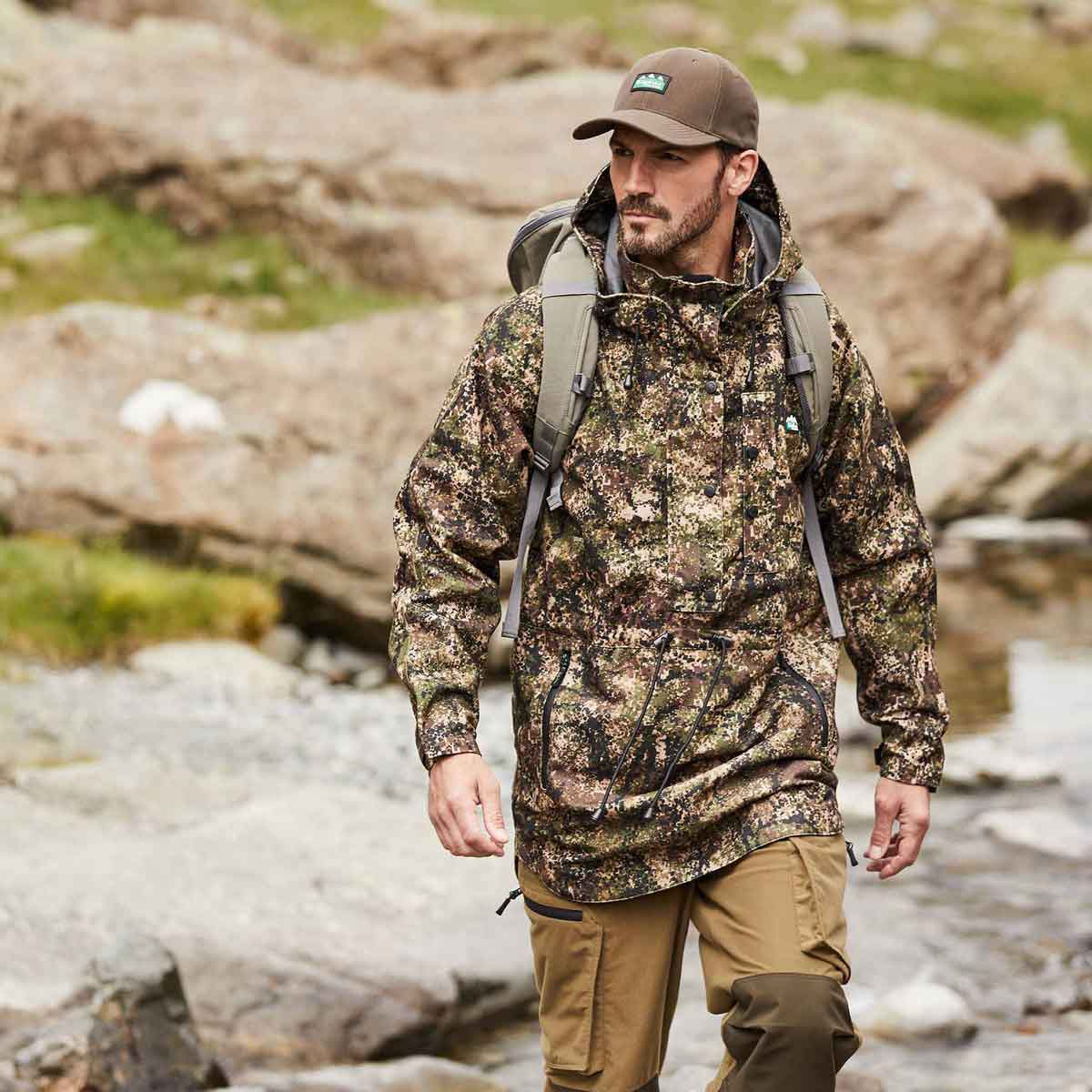 Ridgeline Monsoon Classic Smock - lifestyle