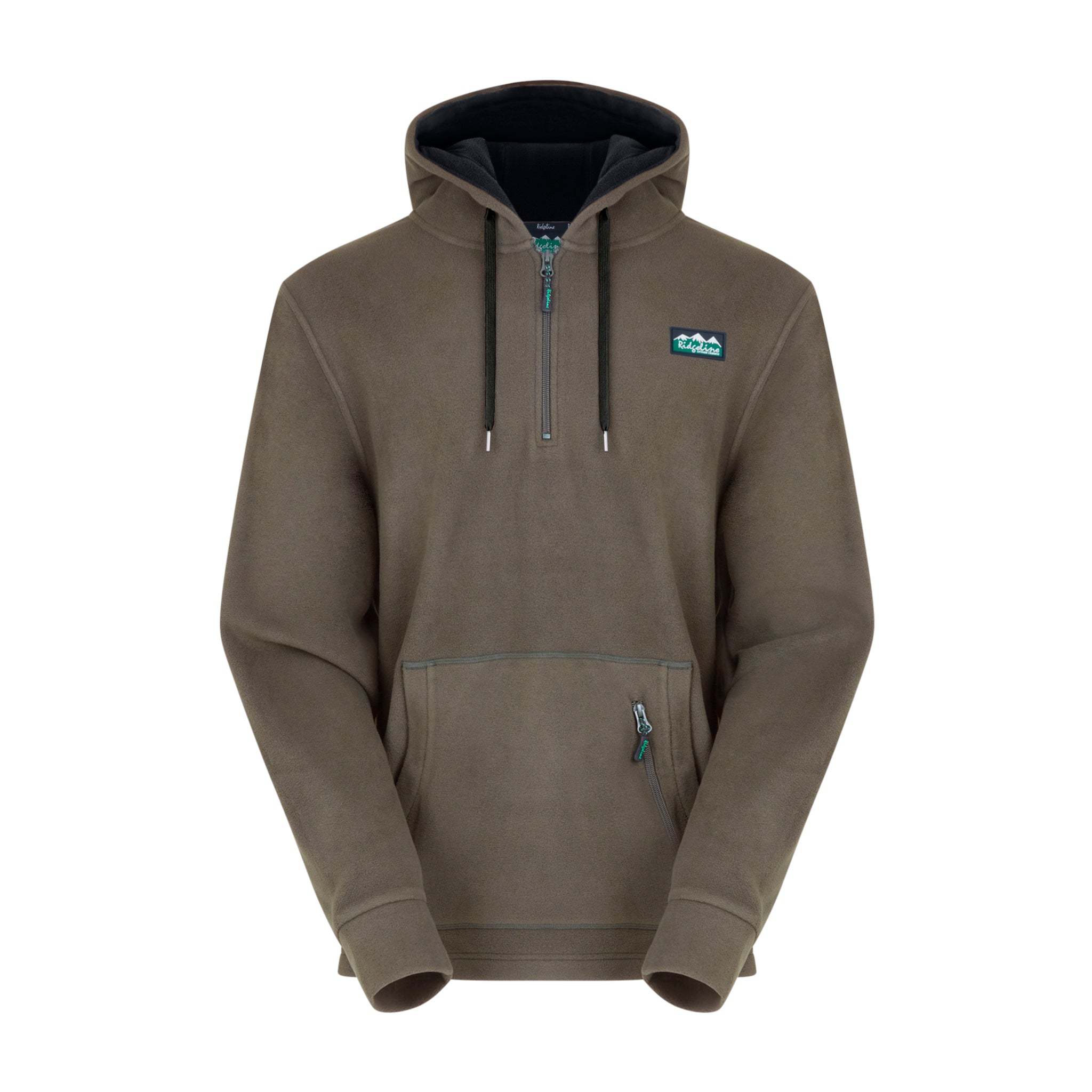 Ridgeline Ballistic Fleece Hoodie - smokey olive