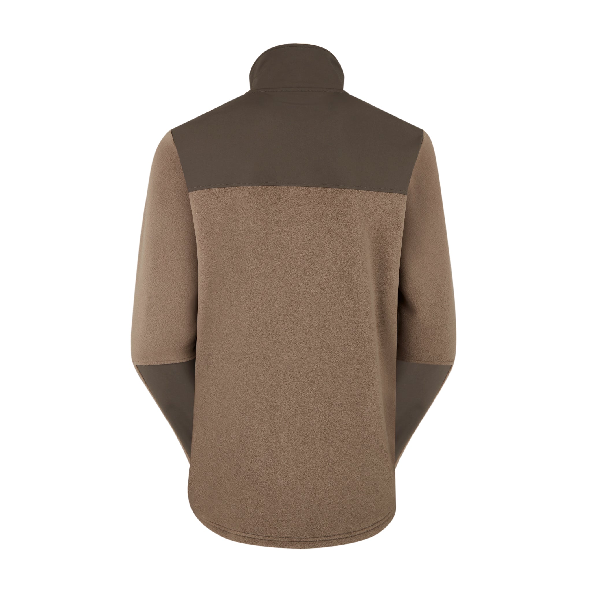 Ridgeline Hybrid Fleece Jacket - bark/light bark rear