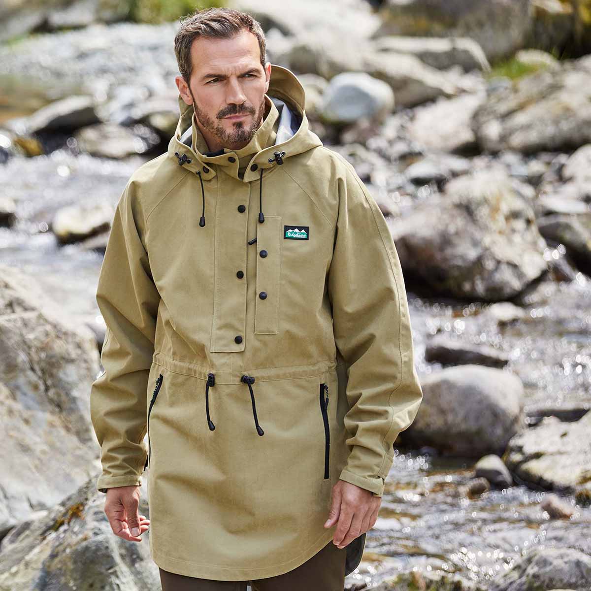 Men's Monsoon Nunatak Smock - faded teak lifestyle