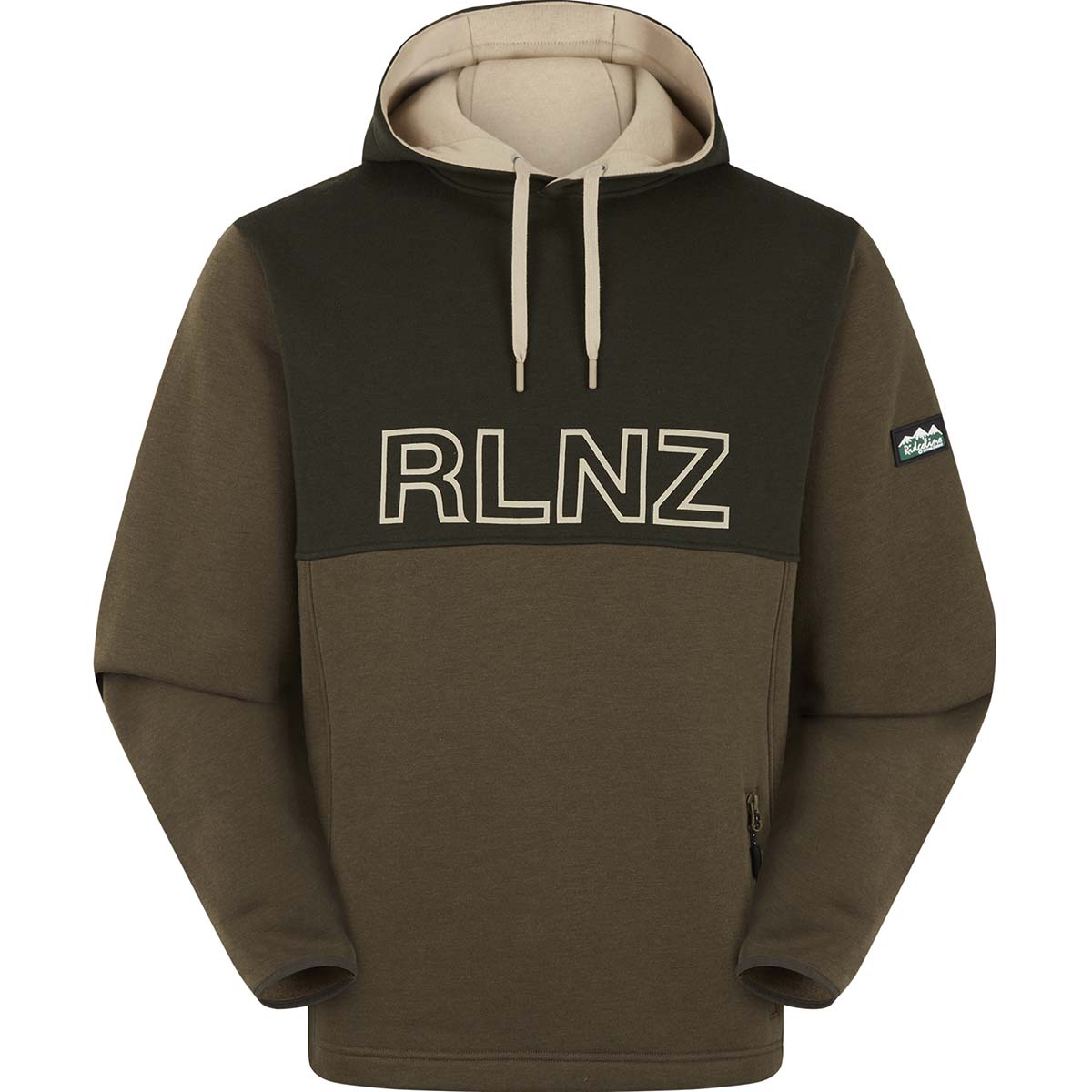 Ridgeline South Island Hoodie - Olive Mix