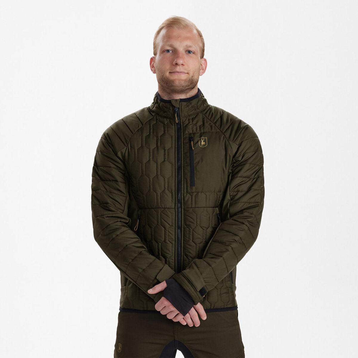 Deerhunter Mossdale Quilted Jacket - On Model