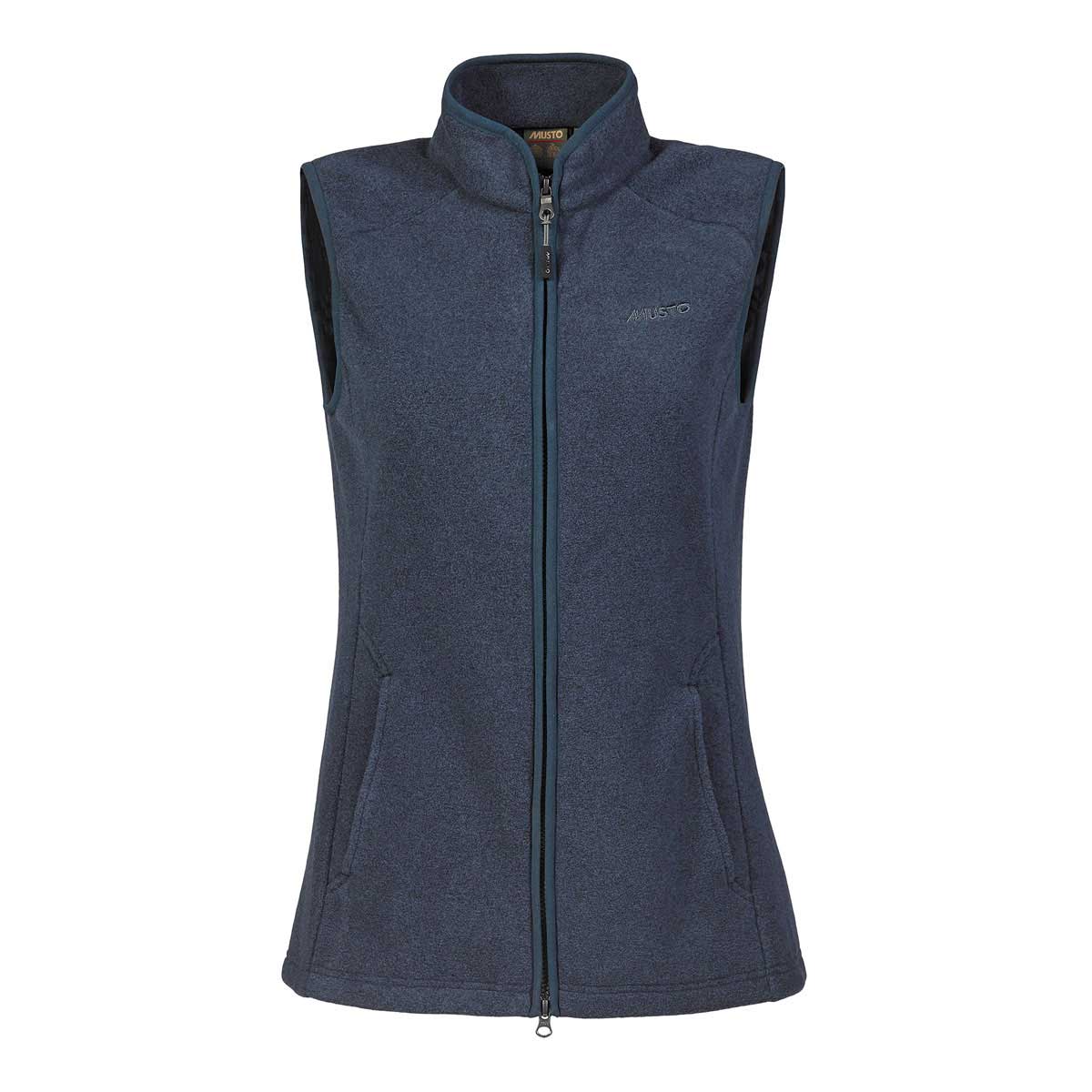 Musto Women's Fenland Polartec Vest - navy