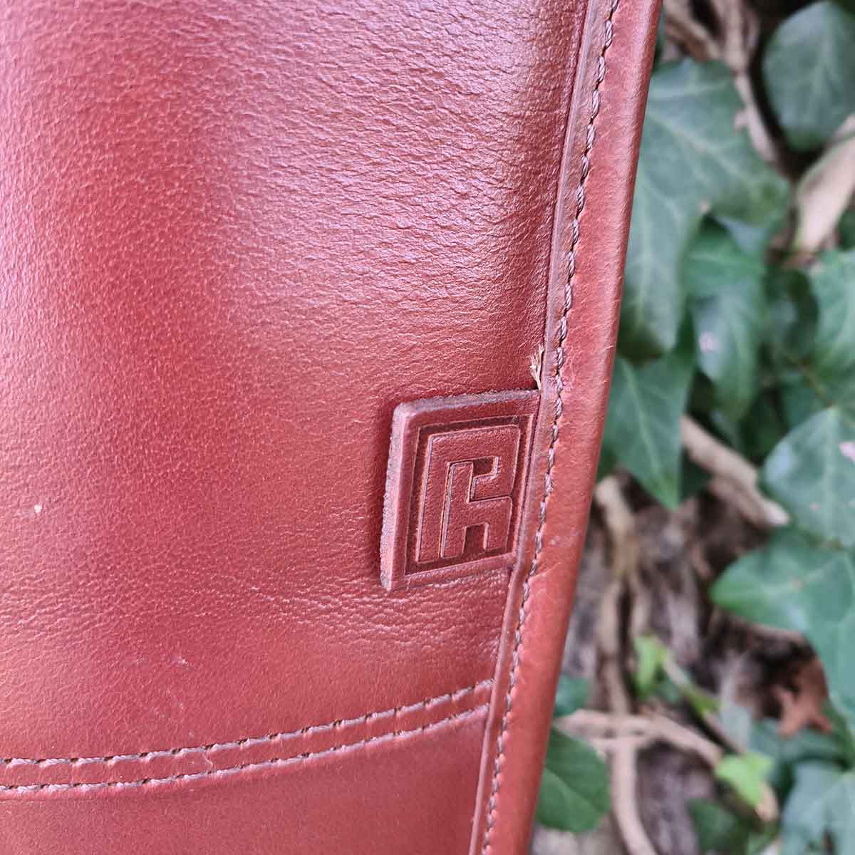 Parker-Hale Lyndhurst Leather Shotgun Slip - detail