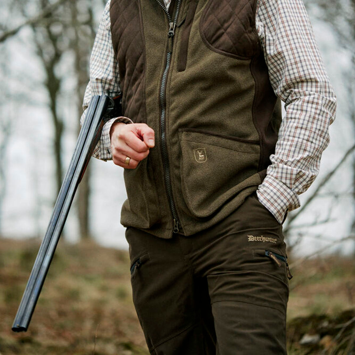 Deerhunter Pro Gamekeeper Boot Trousers - On Model