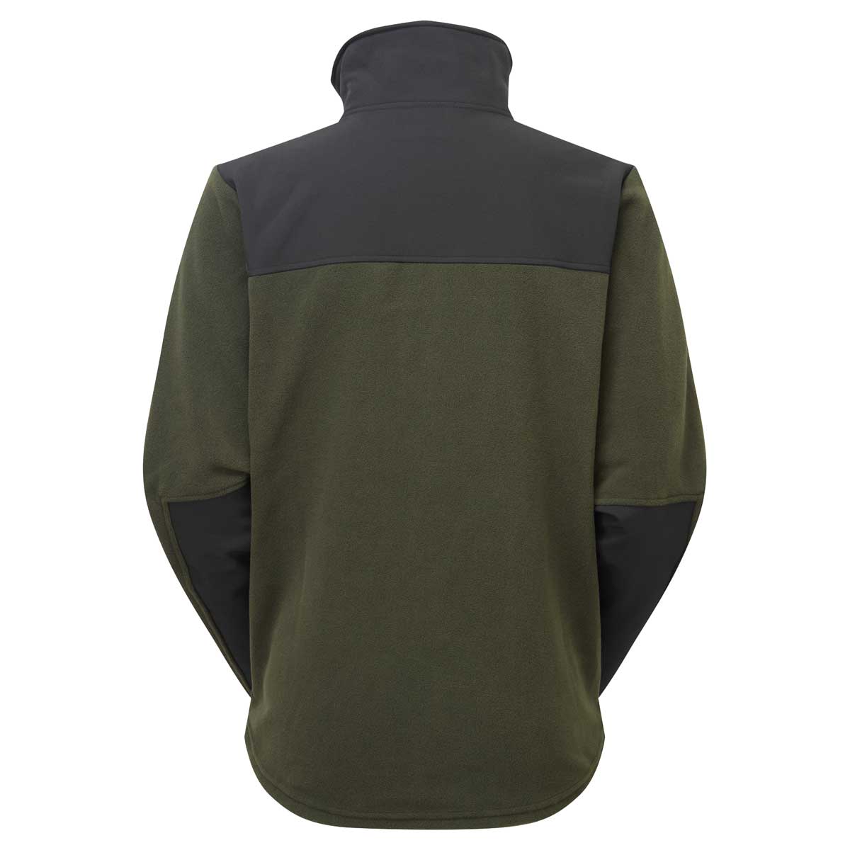 Ridgeline Hybrid Fleece Jacket - olive/black rear