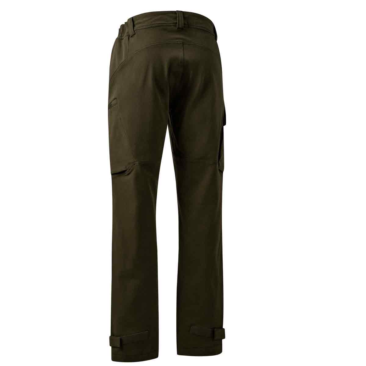 Deerhunter Sarek Full Stretch Trousers in Fallen Leaf (Back)