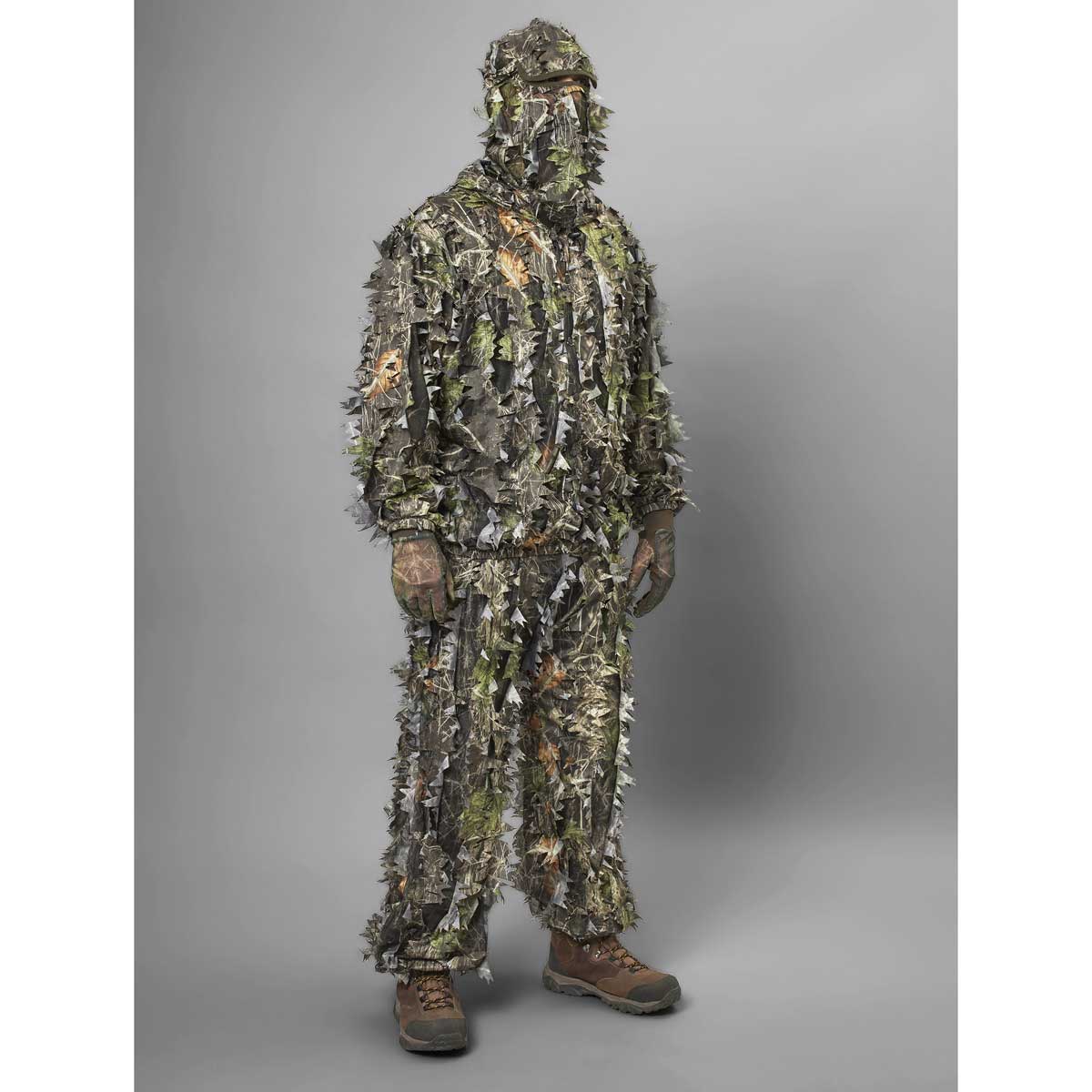 Seeland Leafy Set - on model with hood