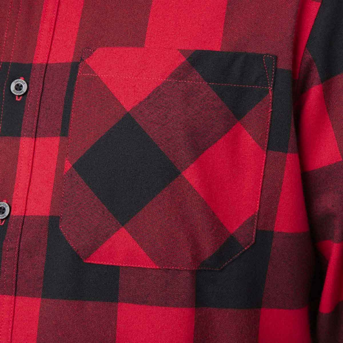 Seeland Toronto Shirt brushed cotton shirt - red chest pocket