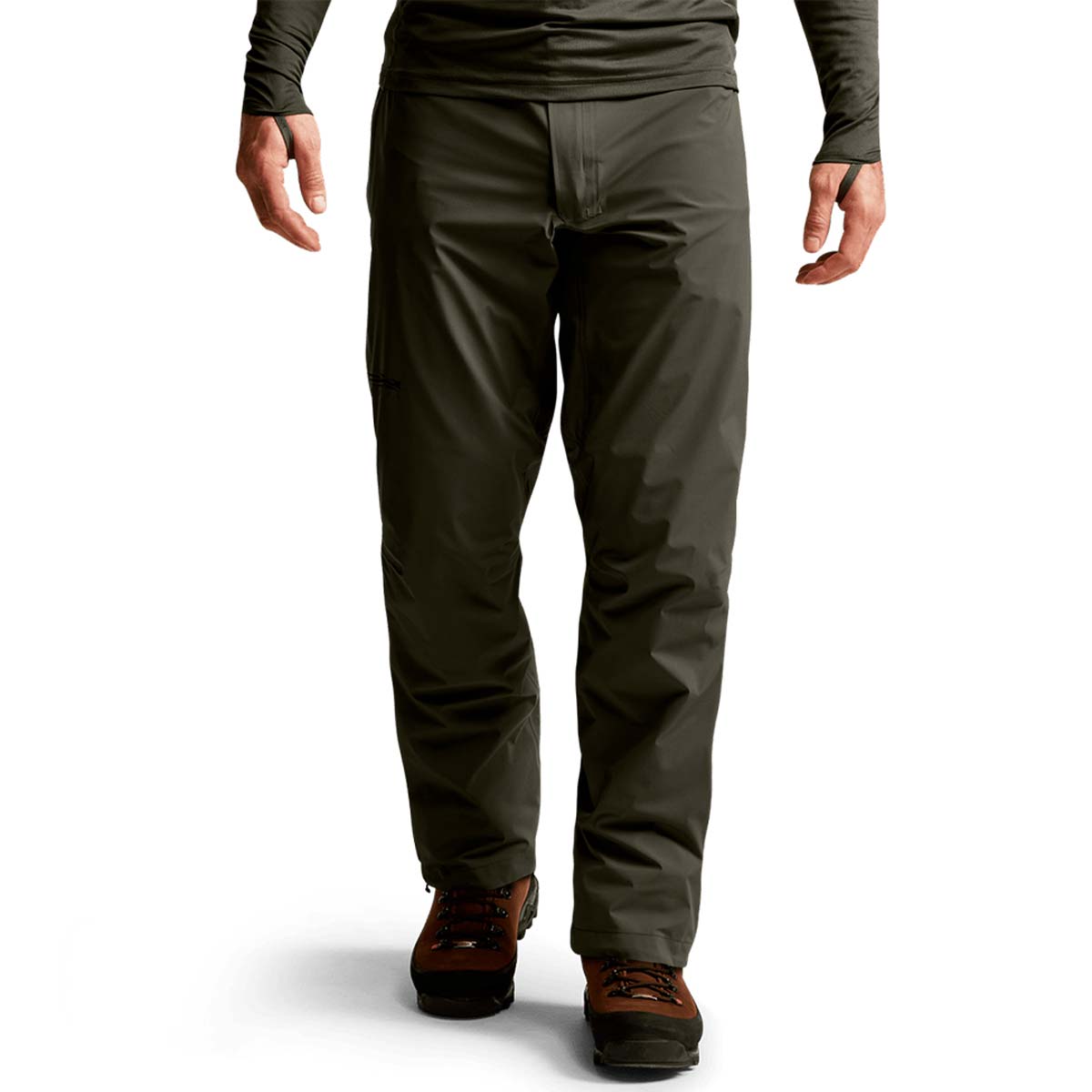 Sitka Dew Point Pant - Dark Lichen - On Model Front